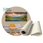 Water Based Printing Inkjet Poly Cotton Canvas Roll 320gsm Matte Waterproof for sale