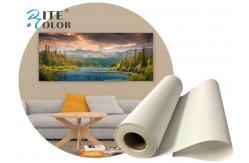 China Water Based Printing Inkjet Poly Cotton Canvas Roll 320gsm Matte Waterproof supplier