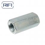 3/8 Metal Hardware Fasteners Threaded Steel Rod Coupler Galvanized
