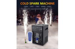 China 600W Wedding Effect Electronic Fountain Cold Spark Machine With Road Case supplier