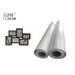Microporous Resin Coated Satin Inkjet Photo Paper Roll 2 Inch / 3 Inch Core for sale