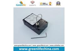 China Back Side Cable Outlet Cube Plastic Anti-Theft Retail Display Holder supplier