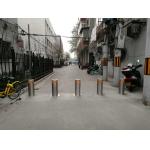 Secure Your Property with 100mm Diameter Remote Control Rising Bollards and Durable 10±1mm Cylinder Thickness for sale