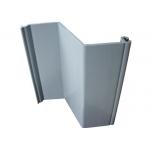 Grey Color Vinyl PVC Sheet Pile Customized Z Type Extrusion for sale