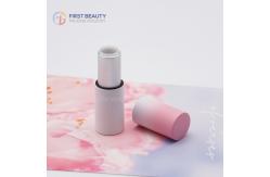 China Customized Empty Plastic Round Lipstick Tube 3.8g supplier