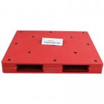 Red Warehouse Lightweight Plastic Pallets For 2300mm Width Goods for sale