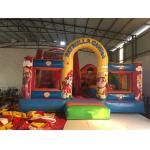 Inflatable patrol paw themed fun city 2018 new inflatable patrol paw fun park jump with slide on sale for sale