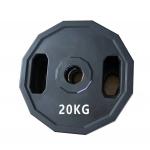 Rubber Dodecagon 12 Side Barbell Dumbbell Plates Home Gym Lifting Training for sale