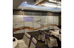 China Aluminum Sliding Ceiling Tracks System Folding Partition Walls For Conference Room supplier