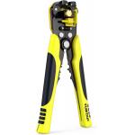 Portable Yellow Wire Stripper Tool For 24-10 AWG Adjustable Gauge for sale