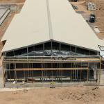 Galvanised Steel Structure Poultry House With Insulated Roof Cladding for sale
