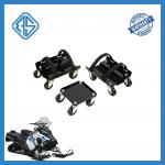 Flat snowmobile dolly go jacks wheel dollies set of 3 for sale