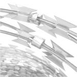 Hot Dipped Galvanized 50kg Barbed Wire Fencing for sale