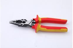 China 207mm 8inch Insolated Tools High Leverage Combination Cutting Plier 1000V VDE Handle supplier