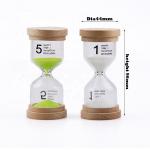 6pcs Pack Set Small Hourglass 1 3 5 10 15 20 30 Minutes For Kids Time Management for sale