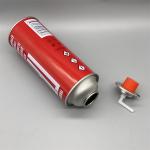  Butane Gas Can Straight Wall Diameter 65X158mm Refillable Aerosol Tin Can for sale