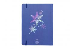 China School Small Custom Printed Notebooks With Custom Pages Snowflake Glitter supplier