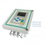 0.5% accuracy dual channel clamp on ultrasonic flowmeter high quality for sale