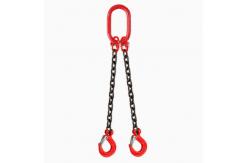 China Grade 80 Two-Leg Chain Sling Assemblies Heavy-Duty Lifting Solutions supplier