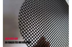 China Powder Coated Security Screen Mesh  T316 Stainless Steel Insect Screen supplier