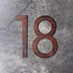 Metal Garden Corten Steel Sign Letters Outdoor Decorations for sale