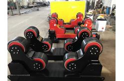 China Automatic Heavy Duty Tank Pipe Welding Rollers, Self Adjustment 45000lbs Capacity PU Wheel supplier