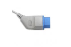 China Medical TPU 14 Pin Spo2 Extension Cable Nihon Kohden 2.2m supplier