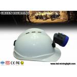 ABS Light Weight LED Mining Light , Professional Miner Cap Lamp with 6000Lux