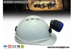 China ABS Light Weight LED Mining Light , Professional Miner Cap Lamp with 6000Lux supplier