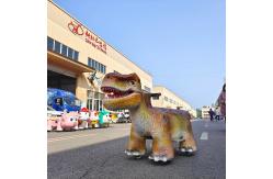 China Vivid Electronic Dinosaur Rides on for Playground and Square supplier