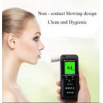 Non Contact Portable Alcohol Detector Bluetooth Connection for sale