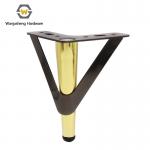 Wanjusheng Decorative Sofa Accessories Iron Furniture Legs Durable Decorative Metal Cabinet Feet Sofa Legs for sale