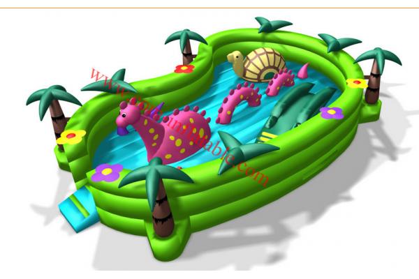 New design inflatable bouncer for sale inflatable amusement park small playground