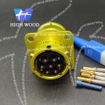 ZH23 Series Environmental Resistance Bayonet Electrical Connector , ZH23-7/18P-1-B for sale