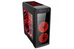 China Transparent Computer Cabinet RGB Case For 410 Atx motherboard supplier