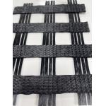 300-50 KN/m Reinforce Polyester Uniaxial Geogrid Dam And Slope River Bank Embankment Stabilization for sale