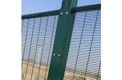 China 358 Anti-Climb Security Fence 5ft PVC Coated Welded Fence Panel supplier