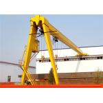 32t Single Girder Electric Hoist Semi Gantry Cranes Easy Operated for sale