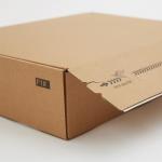 Folders Corrugated Cardboard Shipping Box Double Sided Tape