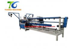 China Green 4.0mm Chain Link Fence Machine 220V 380V Fence Panel Making Machine supplier