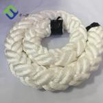 High Tenacity 8 Strand Polyester 48mm-120m Diameter Berth Mooring Ship Rope