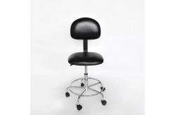 China Ergonomic PU Safe ESD Lab Chair Height Adjustable For Cleanroom supplier