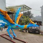 Life Size Animatronics Electronic Handcrafted  Chinese Mythical Creatures Luan Niao