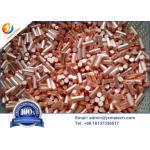 Customized Size Sputtering Targets 6N Electrolytic Grade Copper Granular Evaporation Material for sale