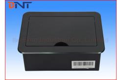 China Multi Functional Manual Flip Up Outlet , Hidden Desk Mounted Power Sockets supplier