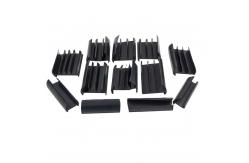 China Customized Black Silicone Rubber Parts for High Performance Efficiency supplier