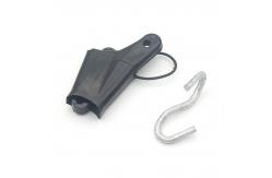 China Galvanised Fiber Drop Wire Clamp UV Resistant For 1 Copper Pair supplier