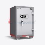 Fire Rating 120mins Fireproof Safe Box YB/FH-88 with Classic Intelligent Panel Design and Emergency Key for Peace of Mind for sale