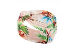 China Anti Sweat Women Head Scarves Unisex Yoga Headbands For Short Hair supplier