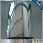 Customized Mirror Polished Aluminium Sheet , Mirror Finish Aluminium Sheet for sale